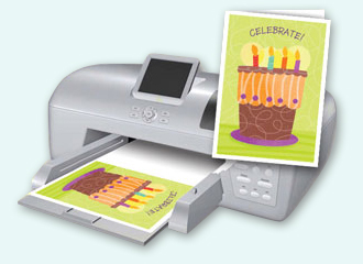 Print, email or create a PDF of your one-of-a-kind creation. Even share on Facebook