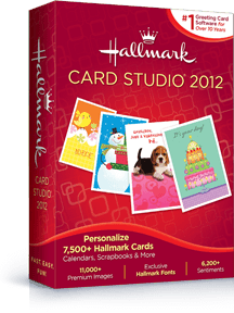 Hallmark Card Studio 2012