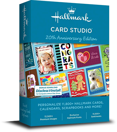 hallmark greeting card software