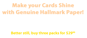 Hallmark Premium Blank Greeting Cards